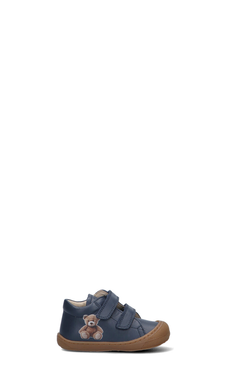 NATURINO Sneaker bimbo blu in pelle