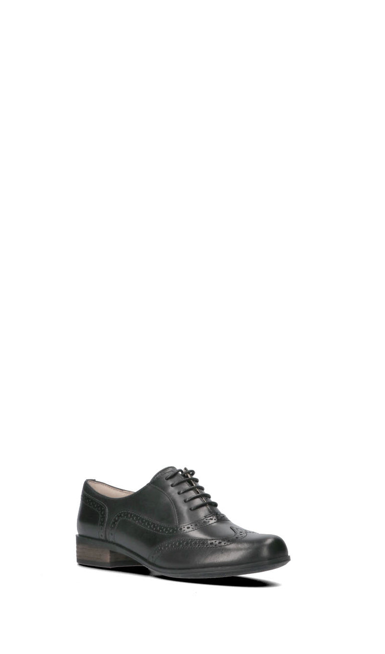 CLARKS CORE Stringata donna nera in pelle