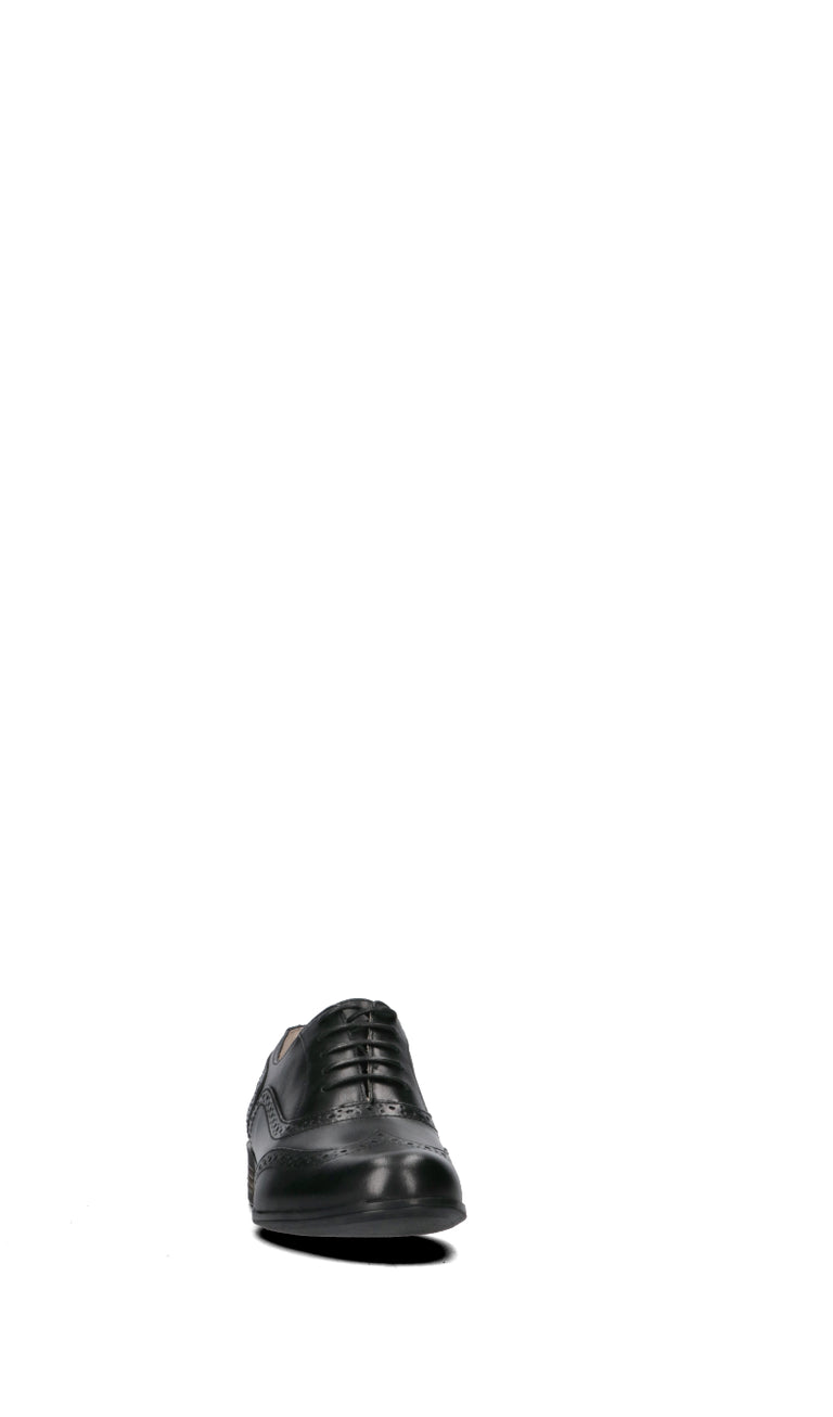 CLARKS CORE Stringata donna nera in pelle