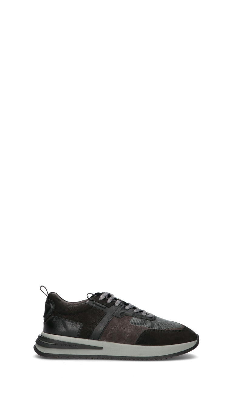 STONEFLY Sneaker uomo nera in pelle