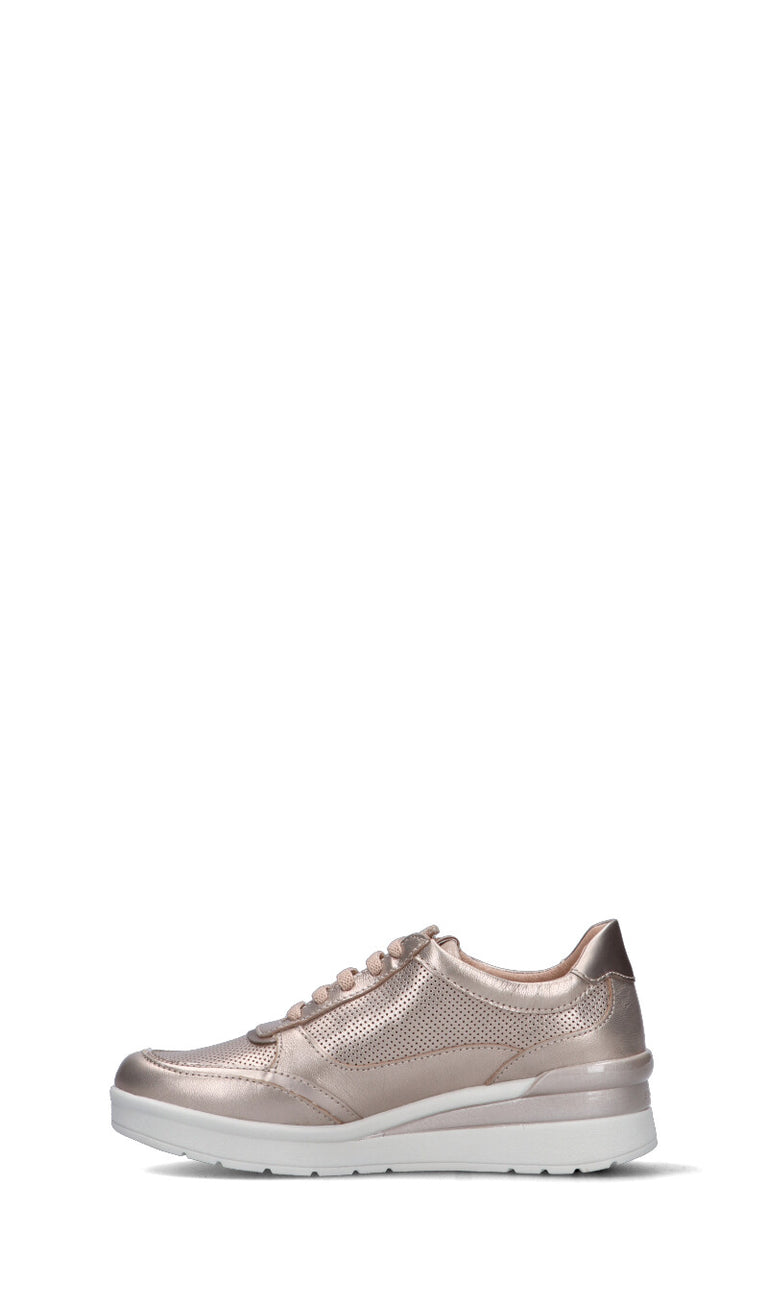 STONEFLY Sneaker donna oro rosa in pelle