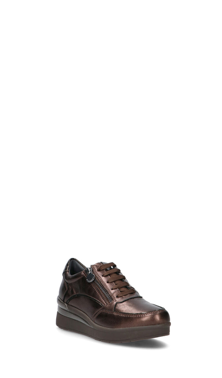 STONEFLY Sneaker donna marrone in pelle