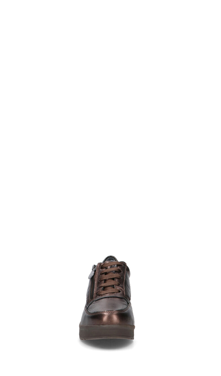 STONEFLY Sneaker donna marrone in pelle