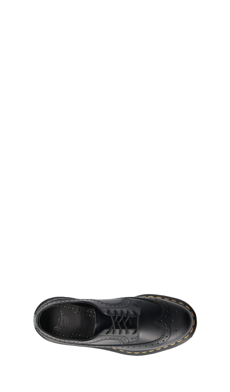 DR. MARTENS Stringata donna nera in pelle