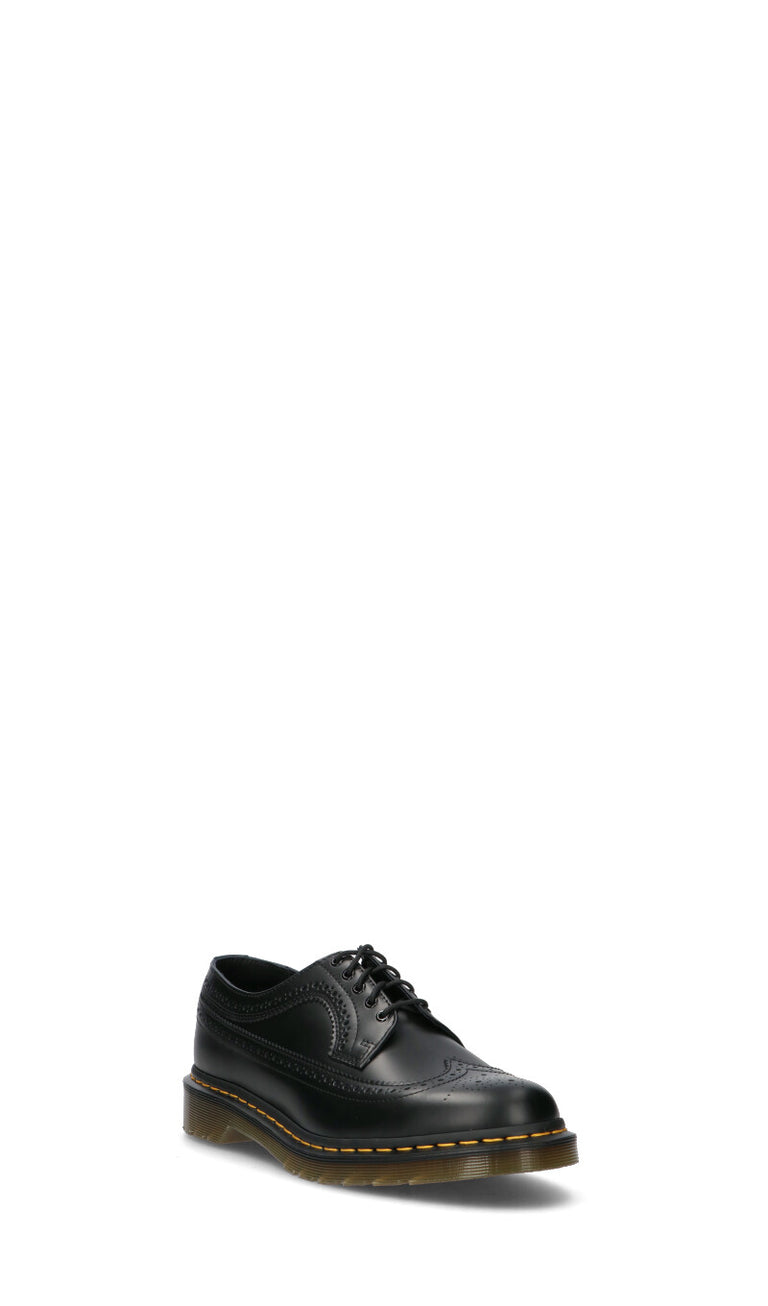 DR. MARTENS Stringata uomo nera in pelle