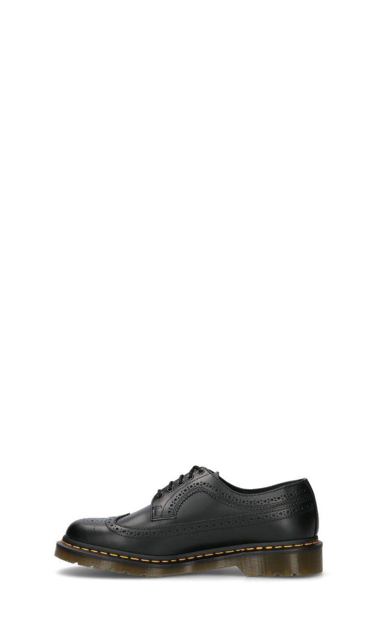 DR. MARTENS Stringata uomo nera in pelle