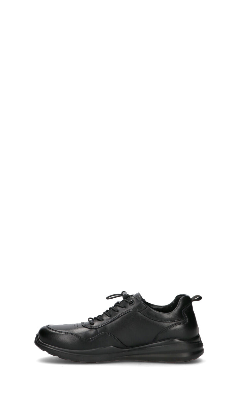 FRICKY Sneaker uomo nera in pelle