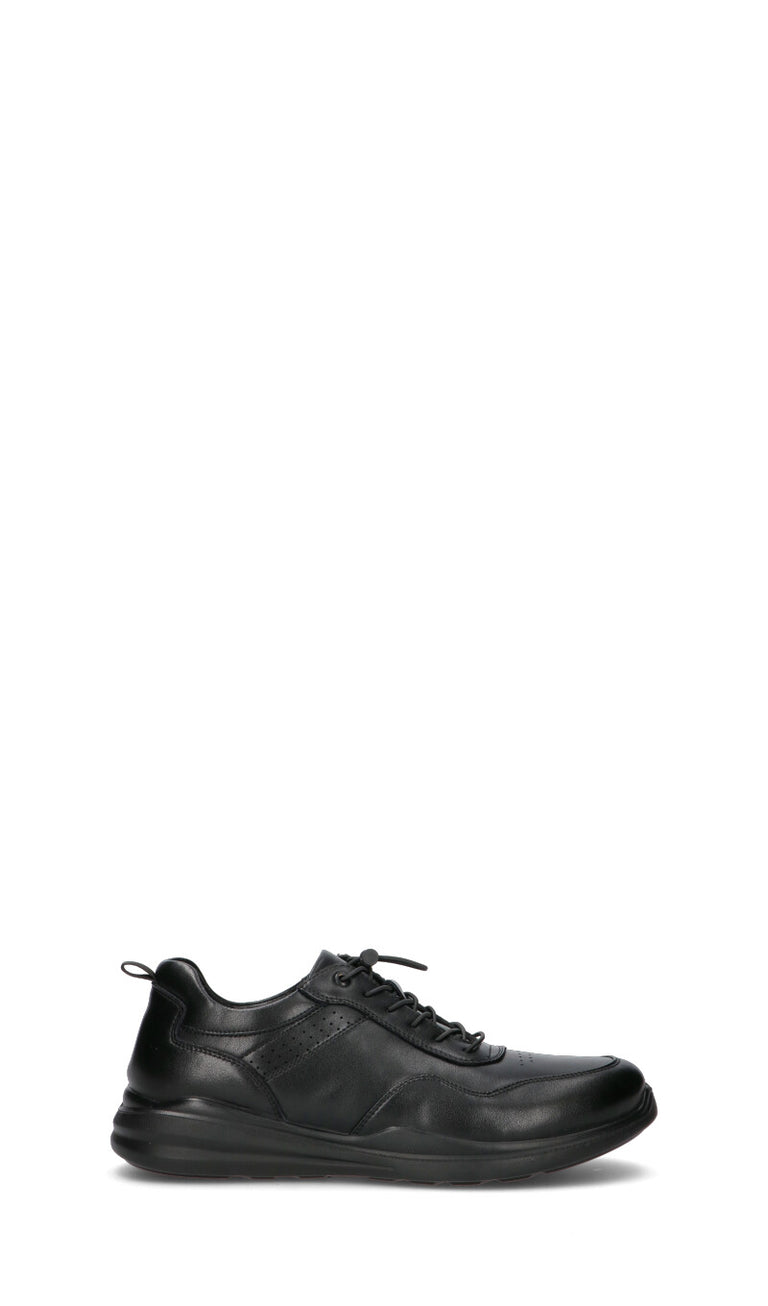 FRICKY Sneaker uomo nera in pelle