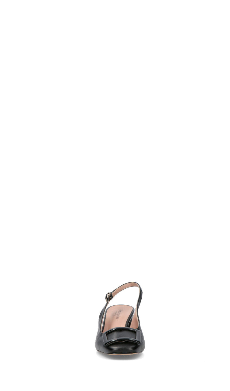 PERLAMARINA Slingback donna nera