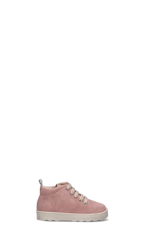 FALCOTTO Polacco bimba rosa in suede