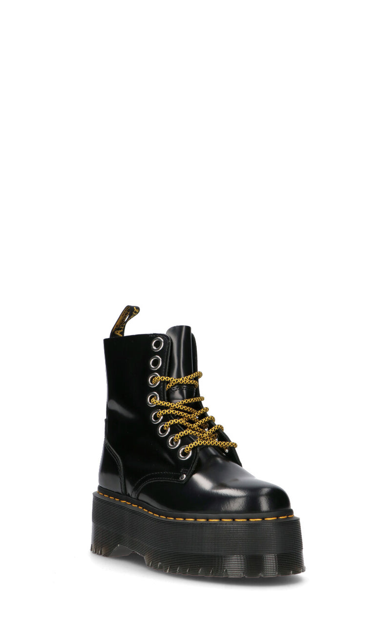 DR. MARTENS Anfibio donna nero in pelle