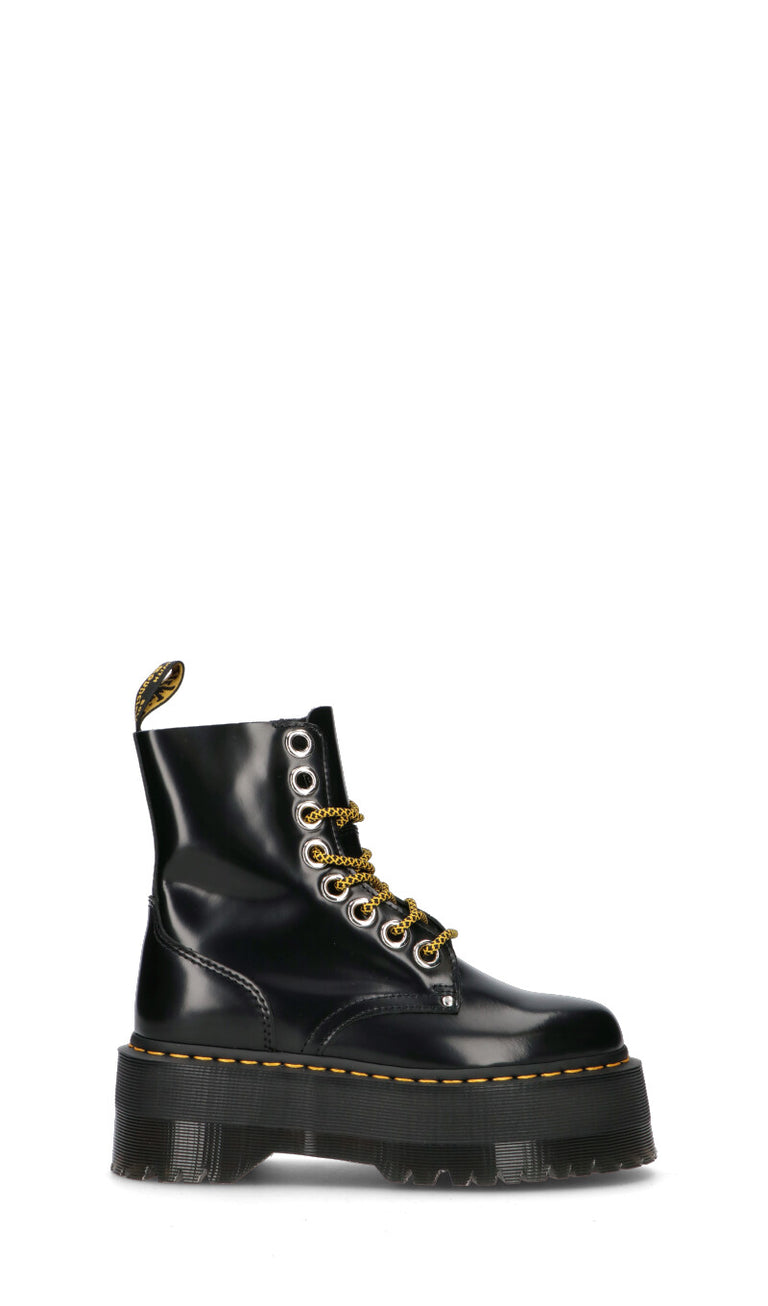 DR. MARTENS Anfibio donna nero in pelle