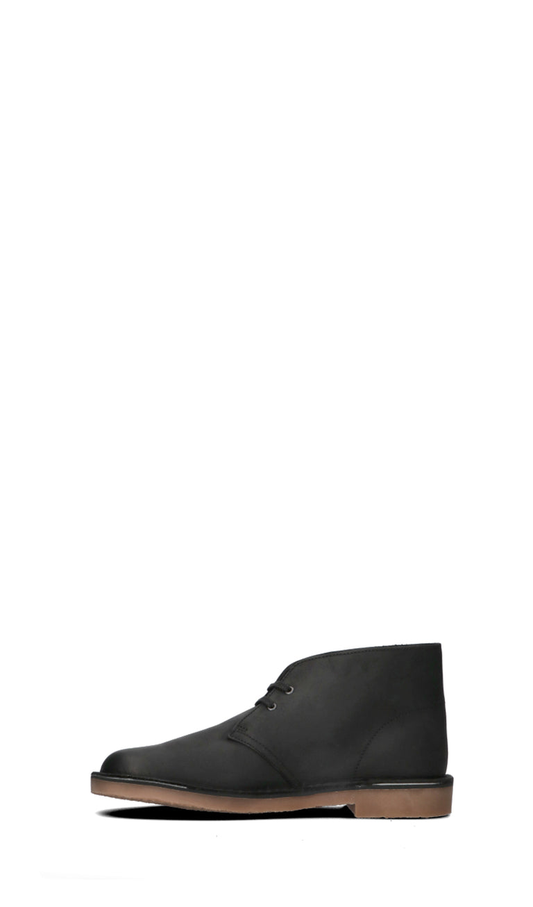 CLARKS ESSENTIALS Polacco uomo nero in pelle