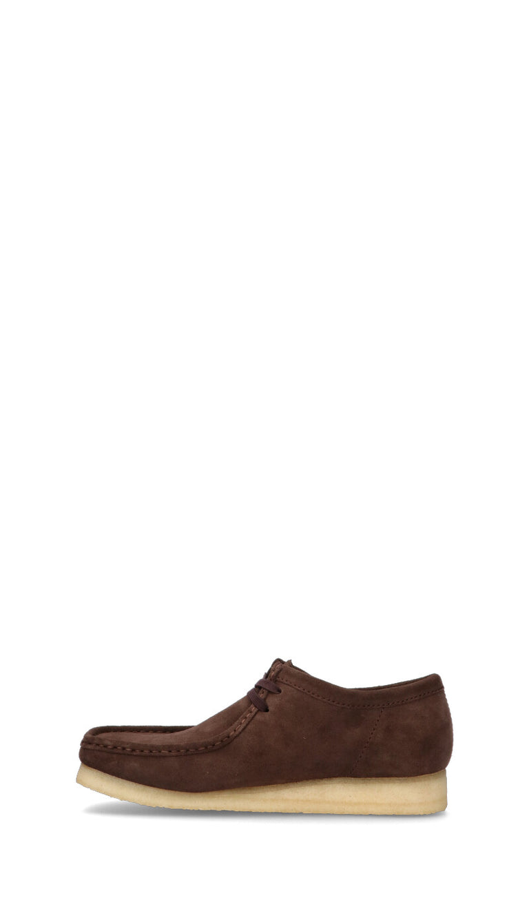 CLARKS ORIGINALS Polacchino uomo testa di moro in suede