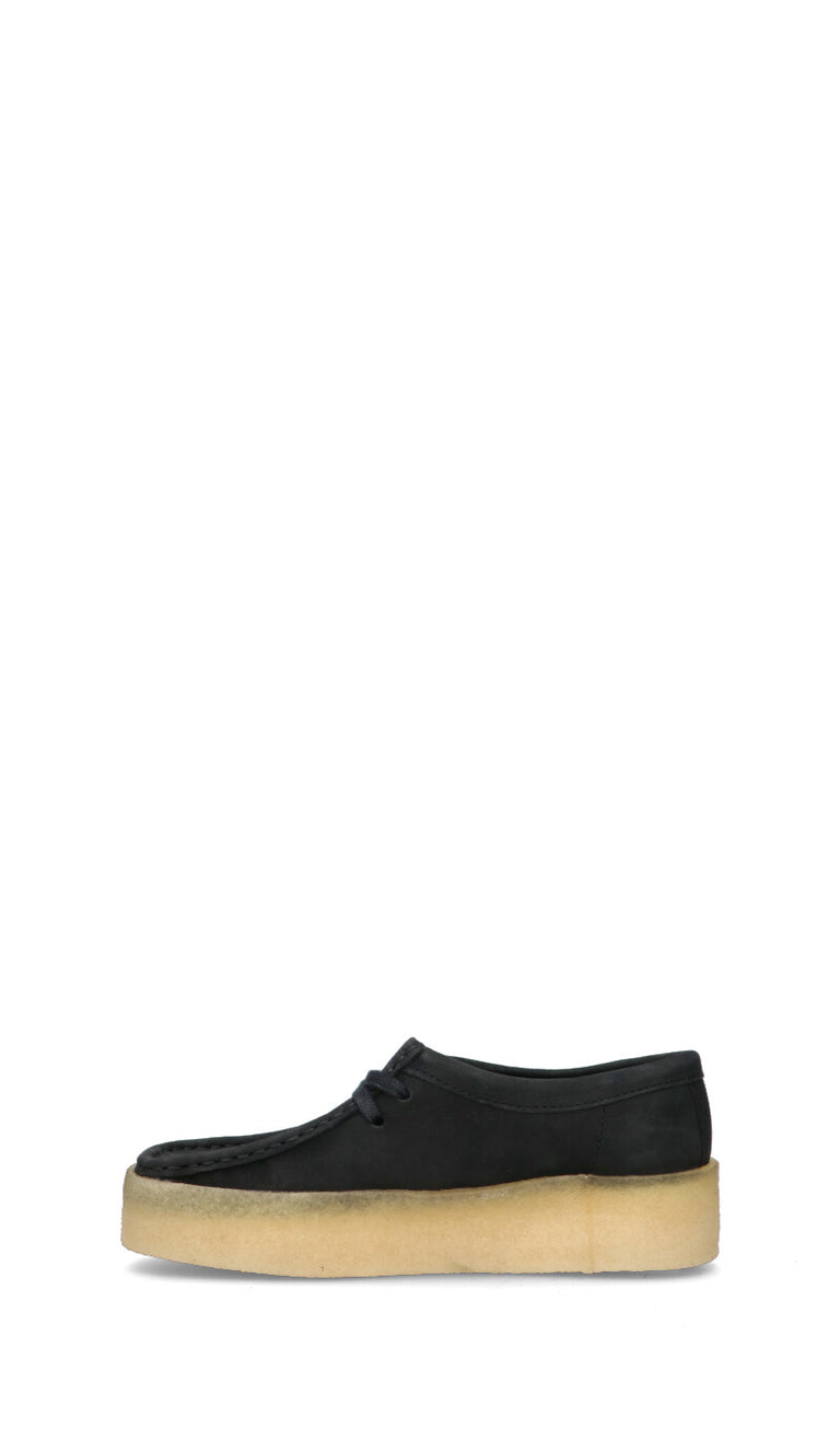 CLARKS ORIGINALS Polacco donna nero in nabuk