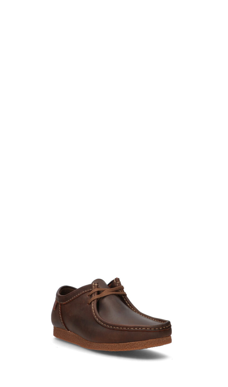 CLARKS ESSENTIALS Polacco uomo marrone in pelle