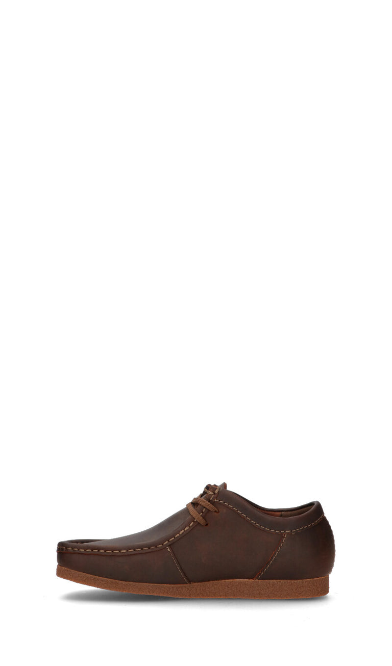 CLARKS ESSENTIALS Polacco uomo marrone in pelle