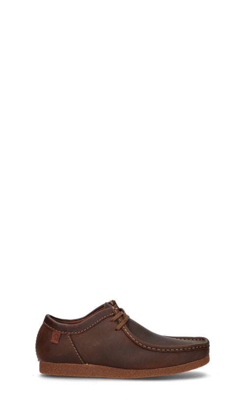 CLARKS ESSENTIALS Polacco uomo marrone in pelle