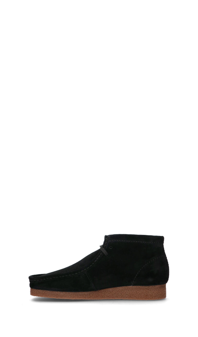 CLARKS ESSENTIALS Polacco uomo nero in suede