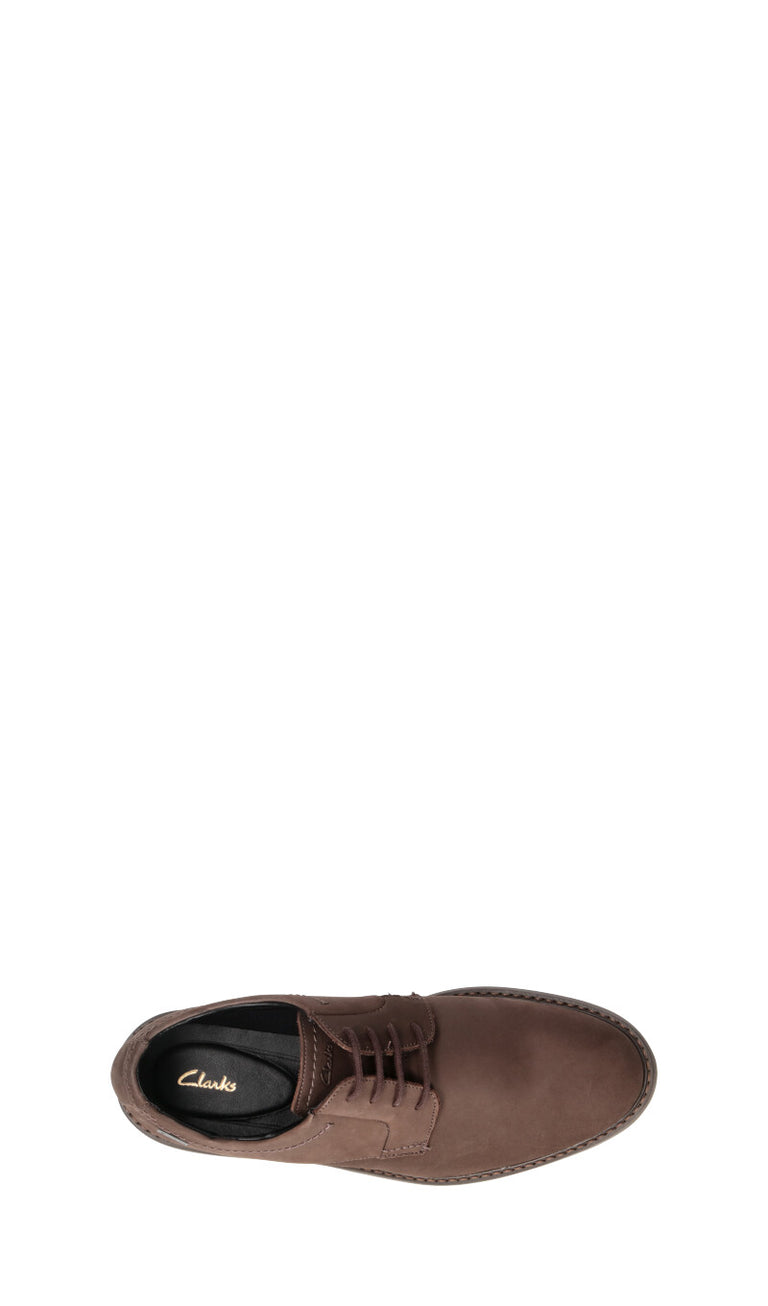 CLARKS CORE Stringata uomo marrone in gore-tex