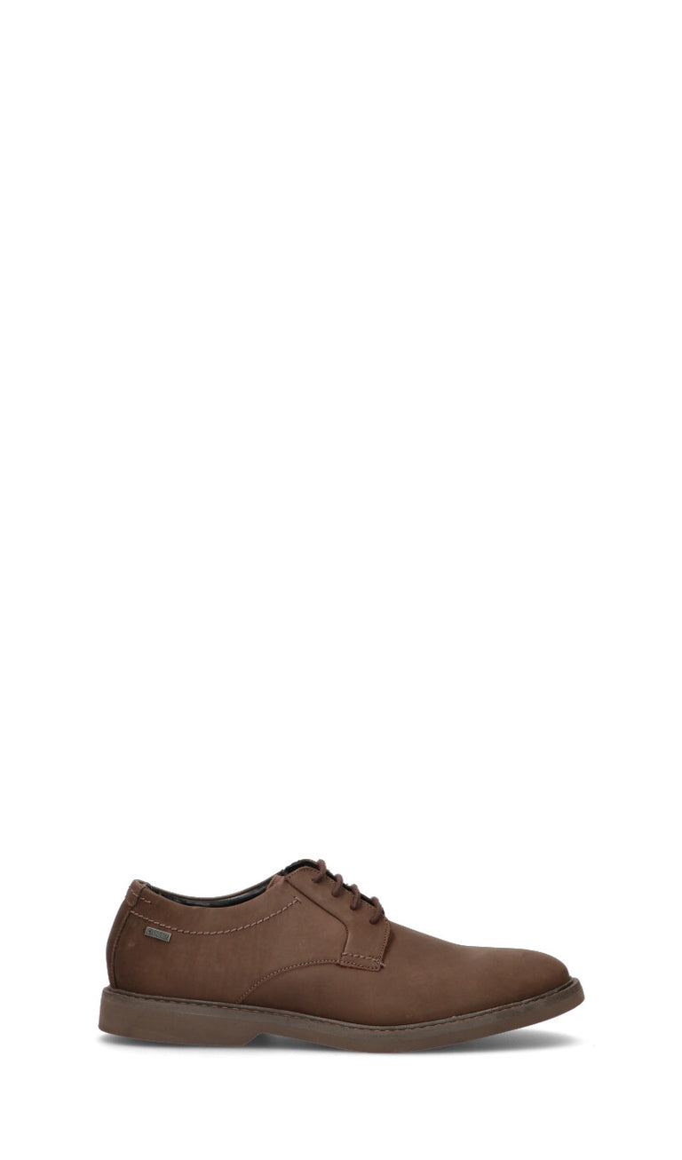 CLARKS CORE Stringata uomo marrone in gore-tex