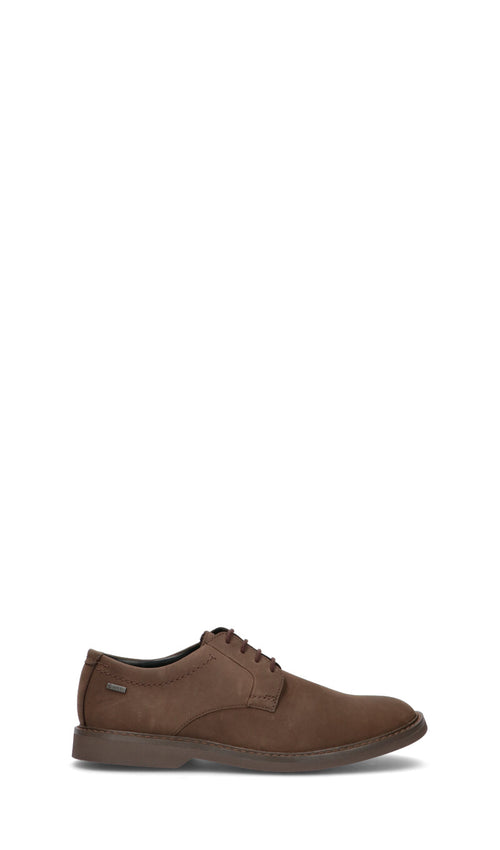 CLARKS CORE Stringata uomo marrone in gore-tex