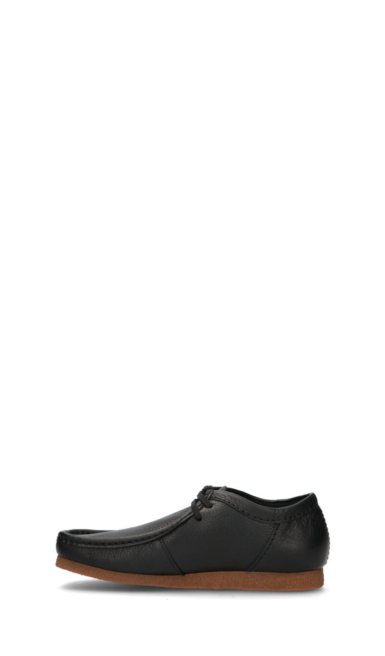 CLARKS ESSENTIALS Mocassino uomo nero in pelle