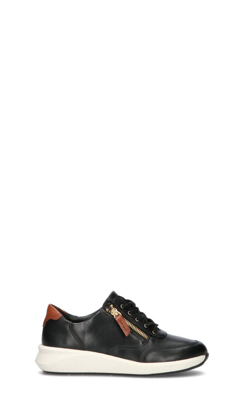 CLARKS CORE Sneaker donna nera in pelle