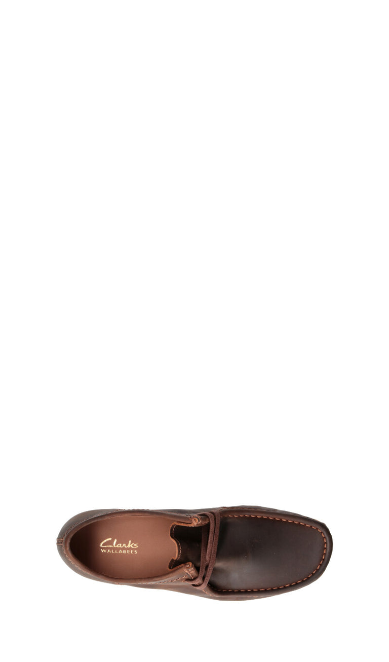 CLARKS CORE Stringata uomo marrone in pelle