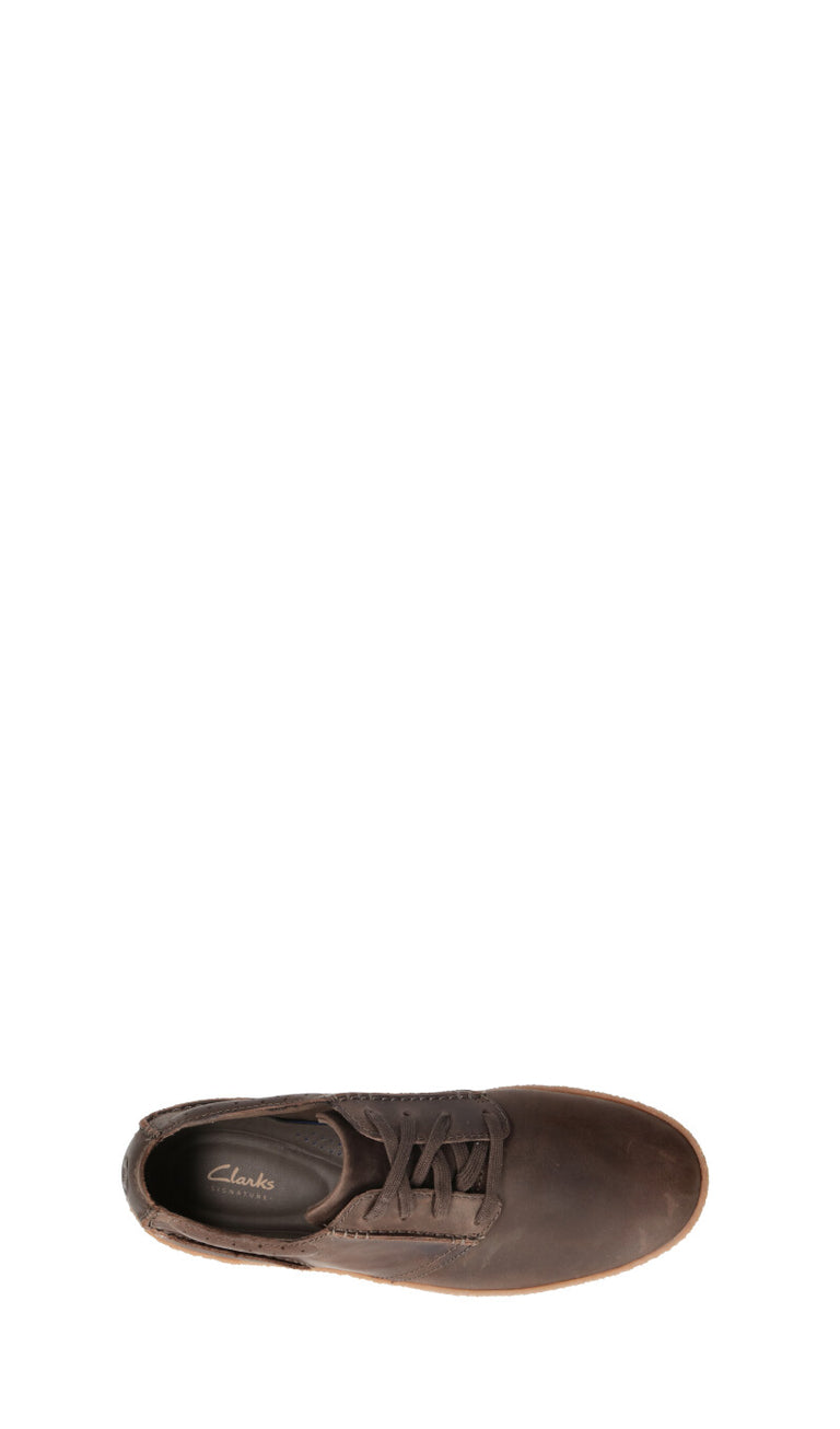 CLARKS CORE Sneaker uomo marrone in pelle