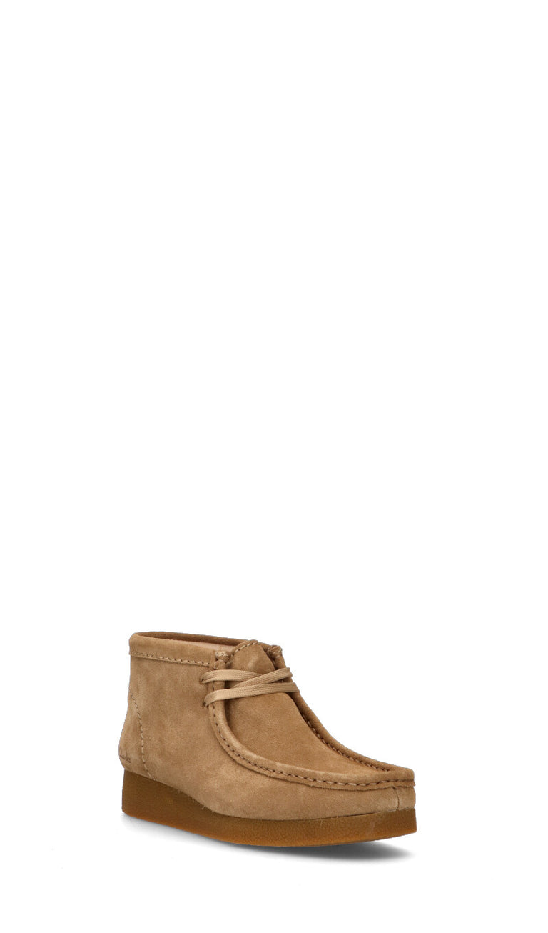 CLARKS CORE Polacchino donna beige in suede