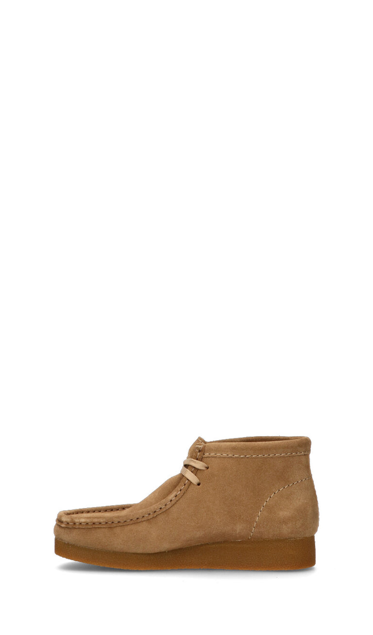 CLARKS CORE Polacchino donna beige in suede