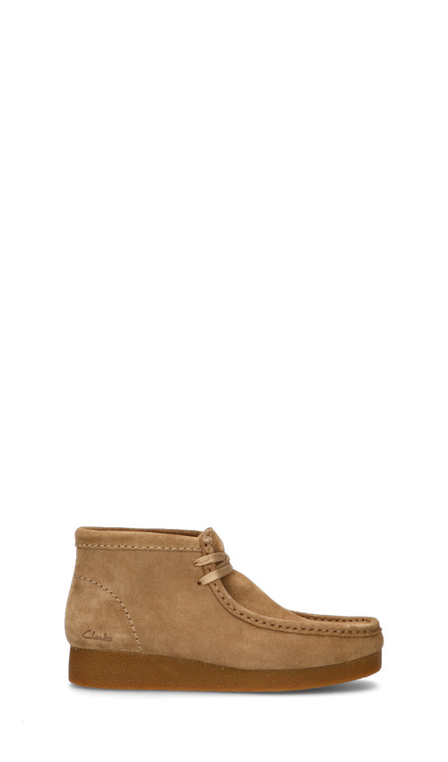 CLARKS CORE Polacchino donna beige in suede