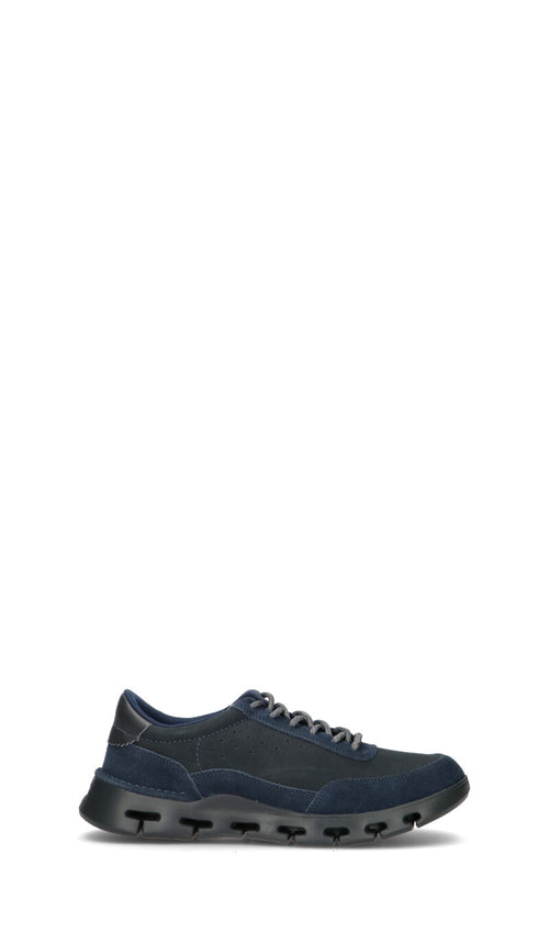 CLARKS CORE Sneaker uomo blu in pelle