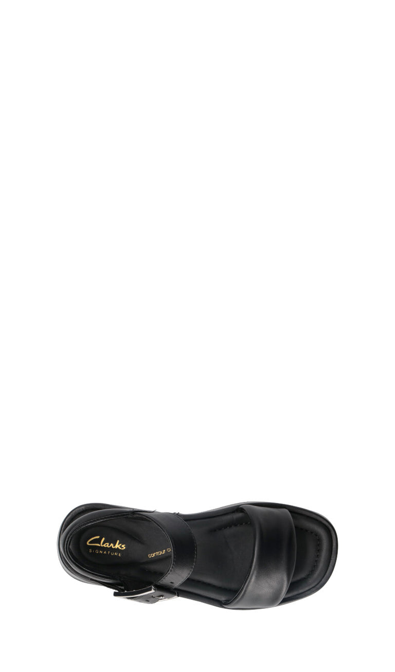 CLARKS CORE Sandalo donna nero in pelle