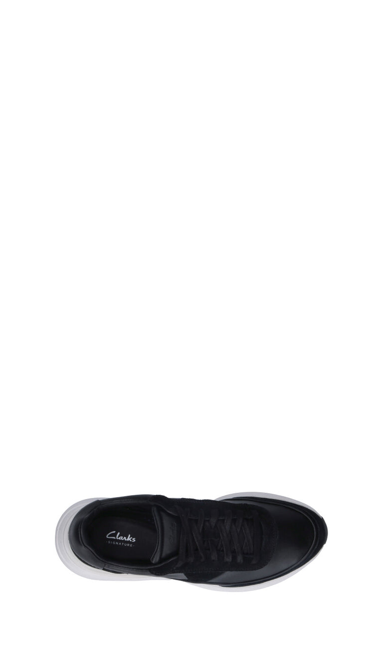 CLARKS CORE Sneaker uomo nera in pelle