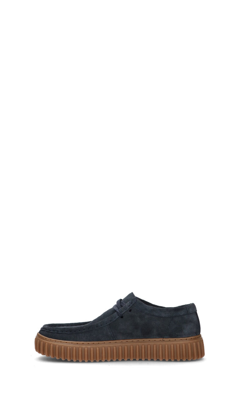 CLARKS CORE Polacco uomo blu in suede