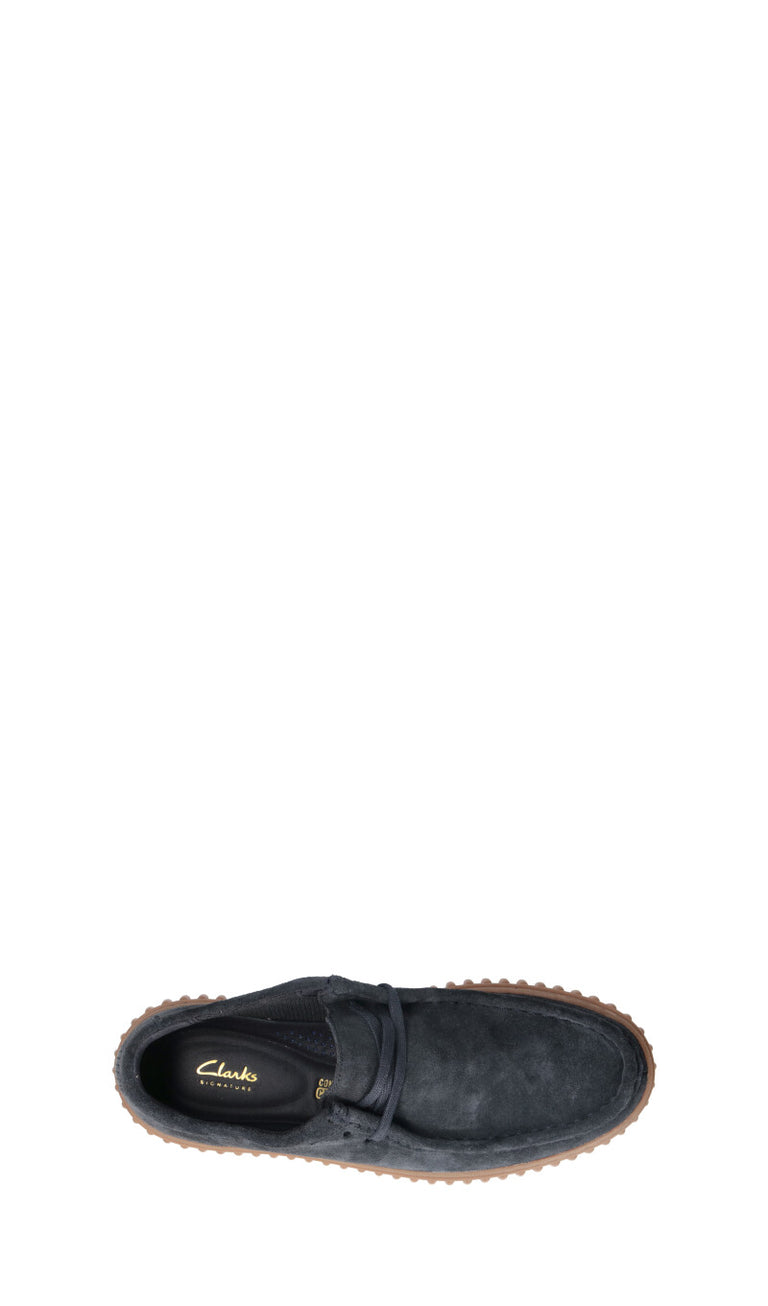 CLARKS CORE Polacco uomo blu in suede