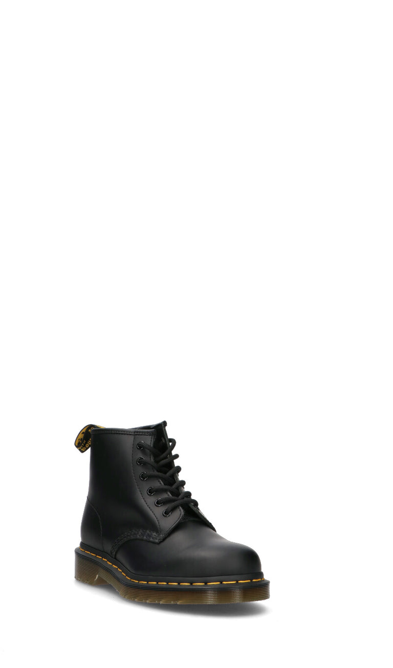 DR. MARTENS - 101 YS Anfibio donna nero in pelle