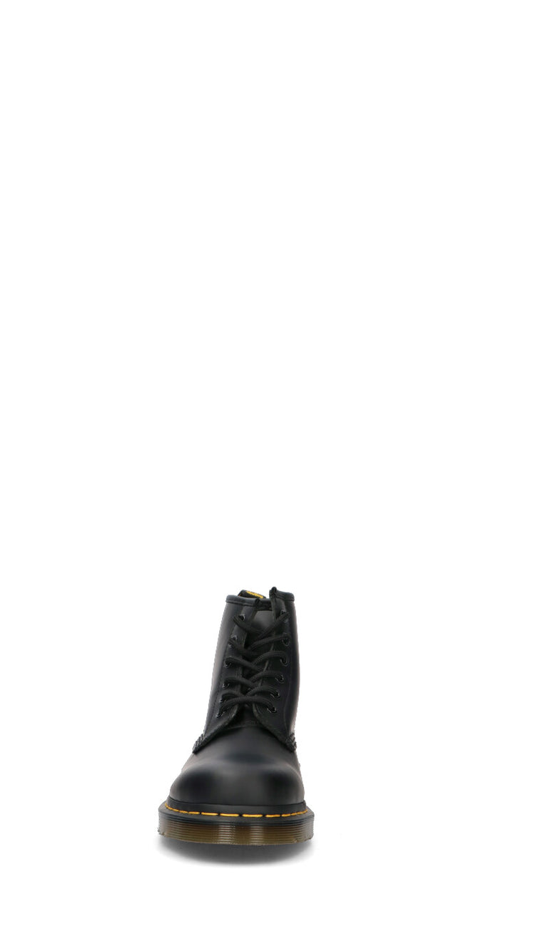 DR. MARTENS - 101 YS Anfibio donna nero in pelle