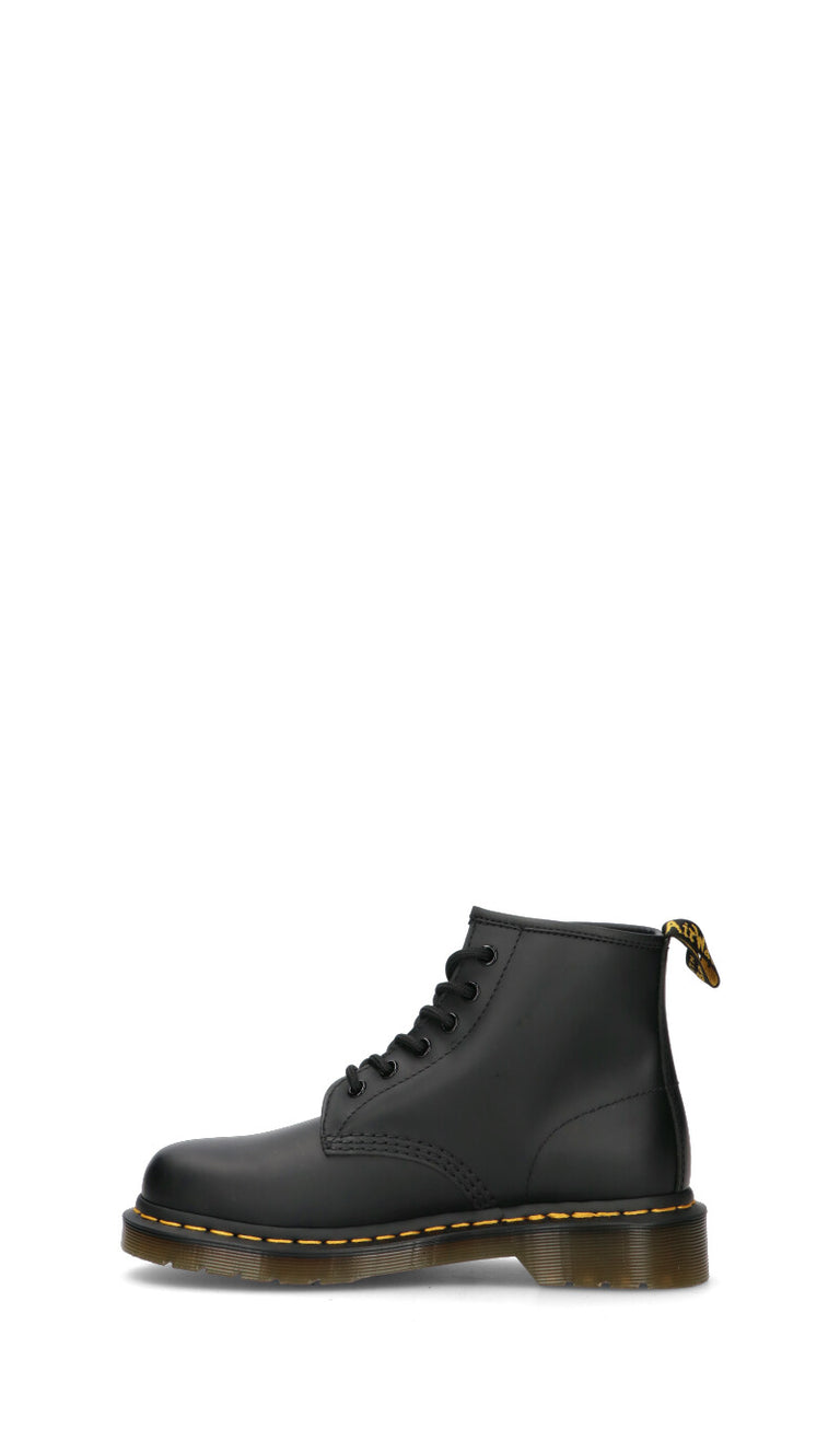 DR. MARTENS - 101 YS Anfibio donna nero in pelle