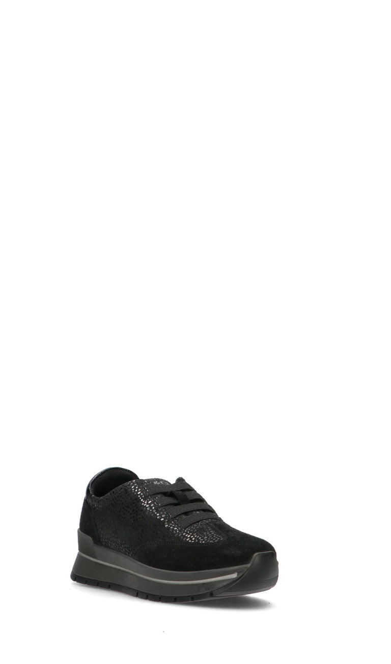 IGI&CO Sneaker donna nera in suede