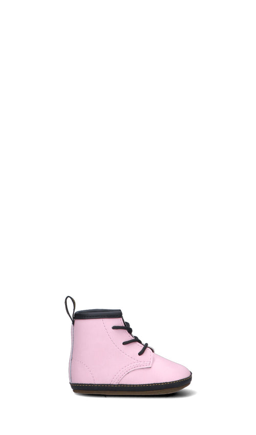 DR. MARTENS Polacco bimba rosa in pelle