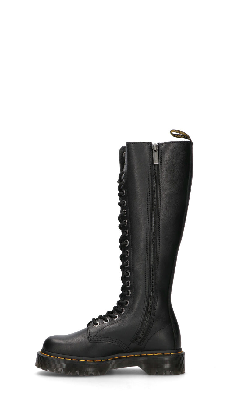 DR. MARTENS Stivale donna nero in pelle