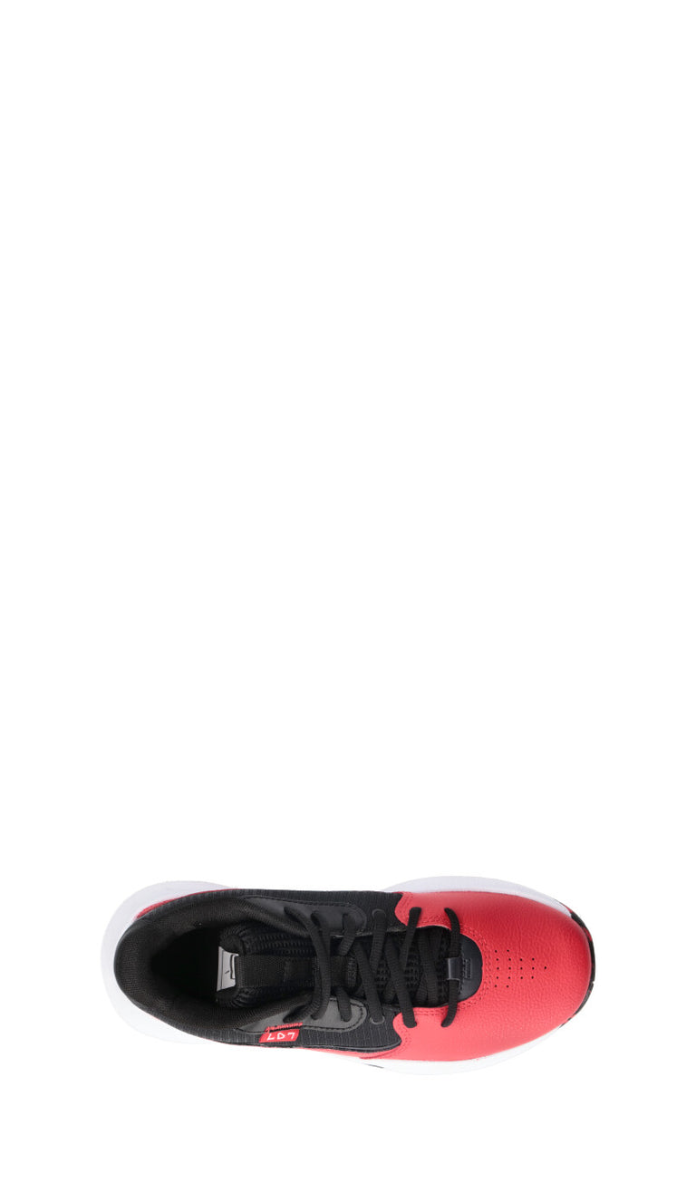 UNDER ARMOUR Scarpa ragazzo rossa/nera in pelle