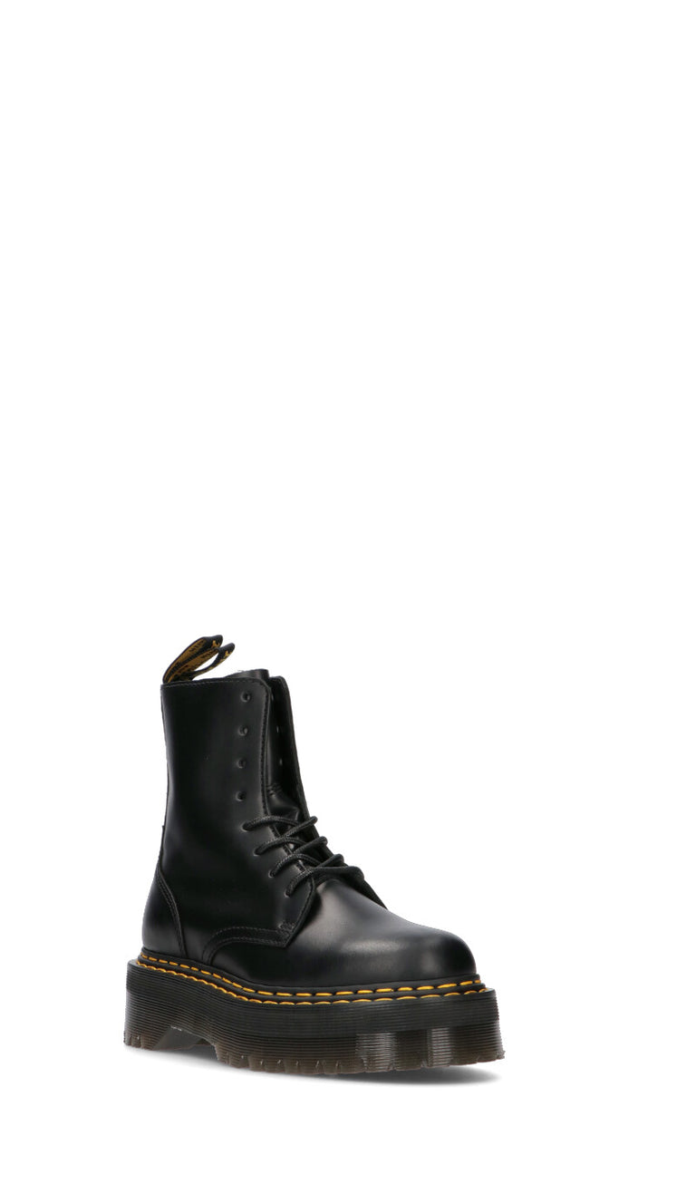 DR. MARTENS Anfibio donna nero in pelle