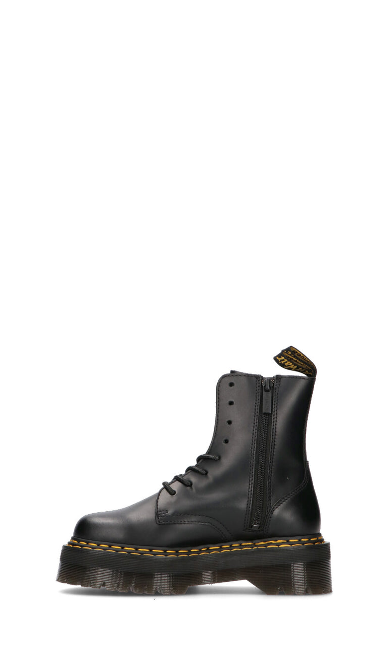 DR. MARTENS Anfibio donna nero in pelle