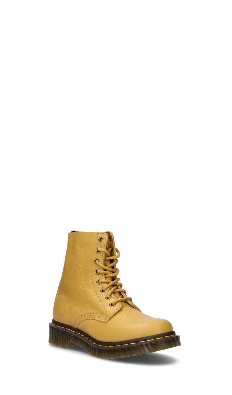 DR. MARTENS - 1460 PASCAL Anfibio donna mustard in pelle