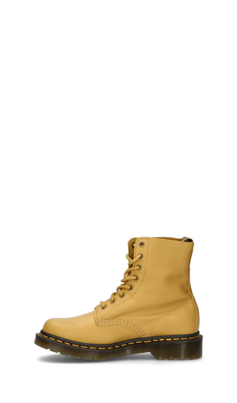 DR. MARTENS - 1460 PASCAL Anfibio donna mustard in pelle