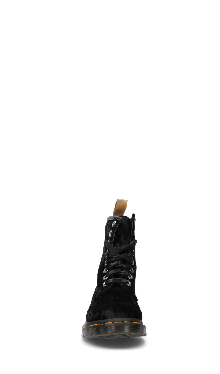 DR. MARTENS Anfibio donna nero in pelle